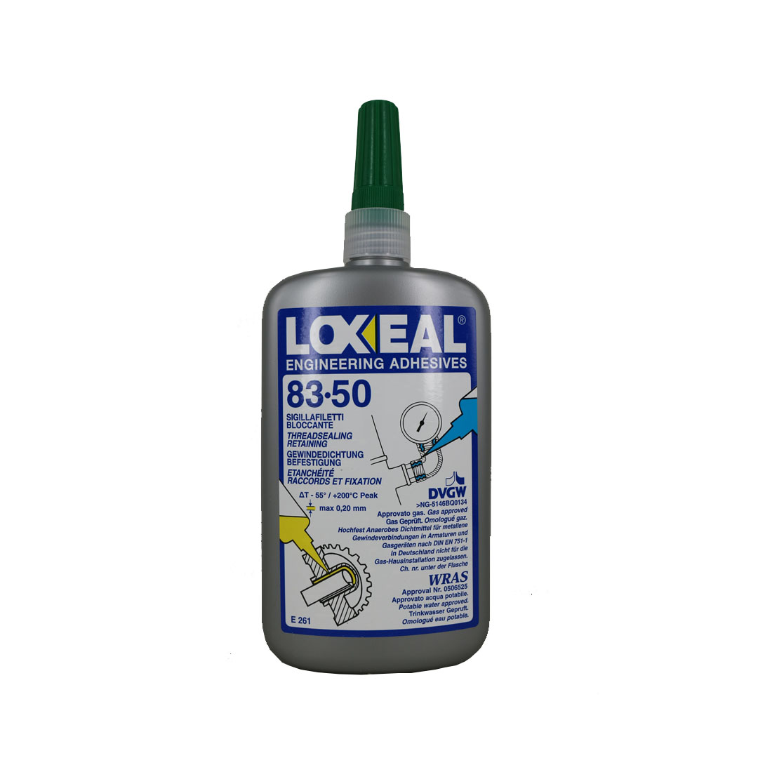 樂賽爾LOXEAL83-50 高強度綠色飲用水WRAS認證螺紋密封膠