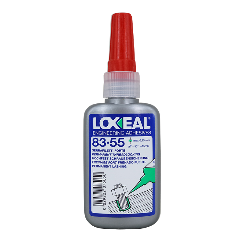 樂賽爾LOXEAL83-55 高強度紅色螺紋鎖固膠