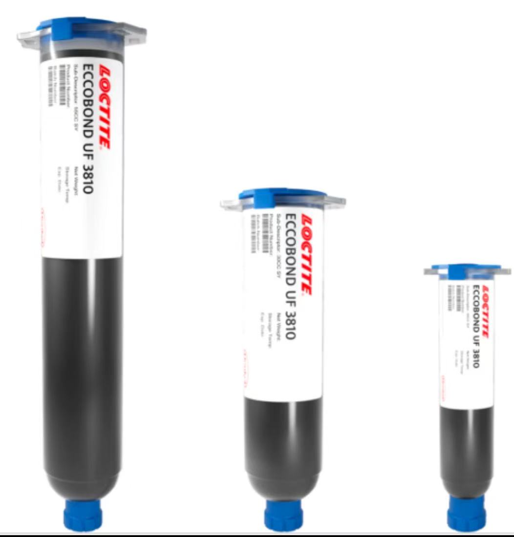 可返修的芯片底部填充膠LOCTITE ECCOBOND UF 3810