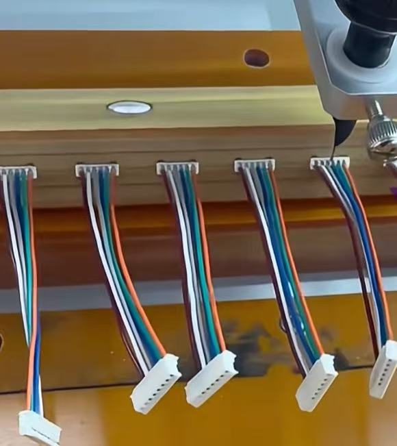 微型電機(jī)線材固定UV膠